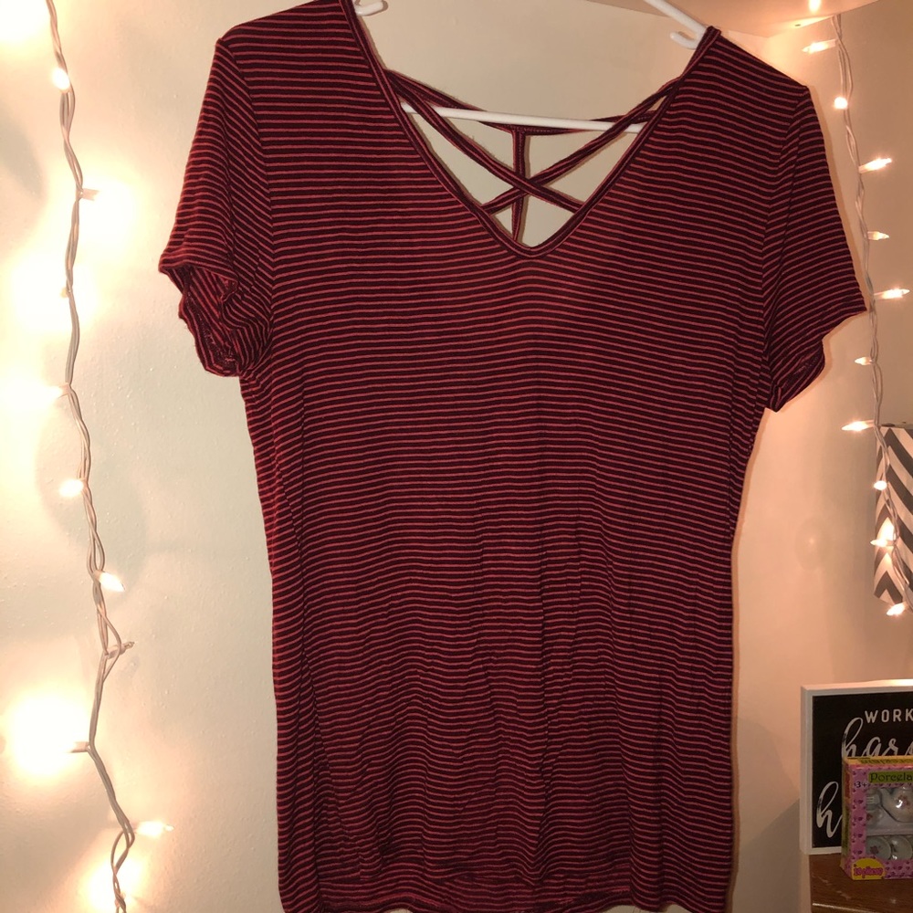 Criss Cross Tee